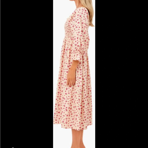 Tuckernuck Hyacinth House Floral Fells Midi Dress - Picture 3 of 11